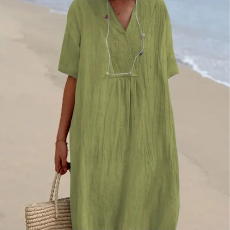 Camilla™ | Abito Lino Leggero