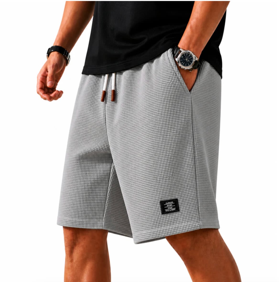 Antonio™ | Bermuda Capri Waffle da Uomo