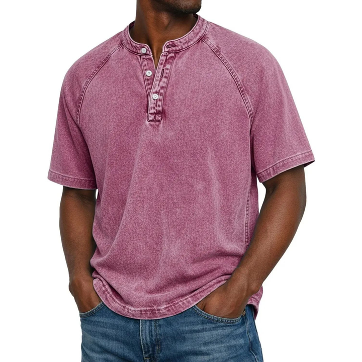 Lorenzo™ | Maglia Henley Casual