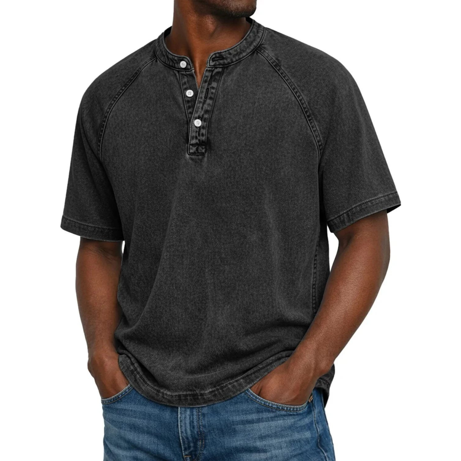 Lorenzo™ | Maglia Henley Casual