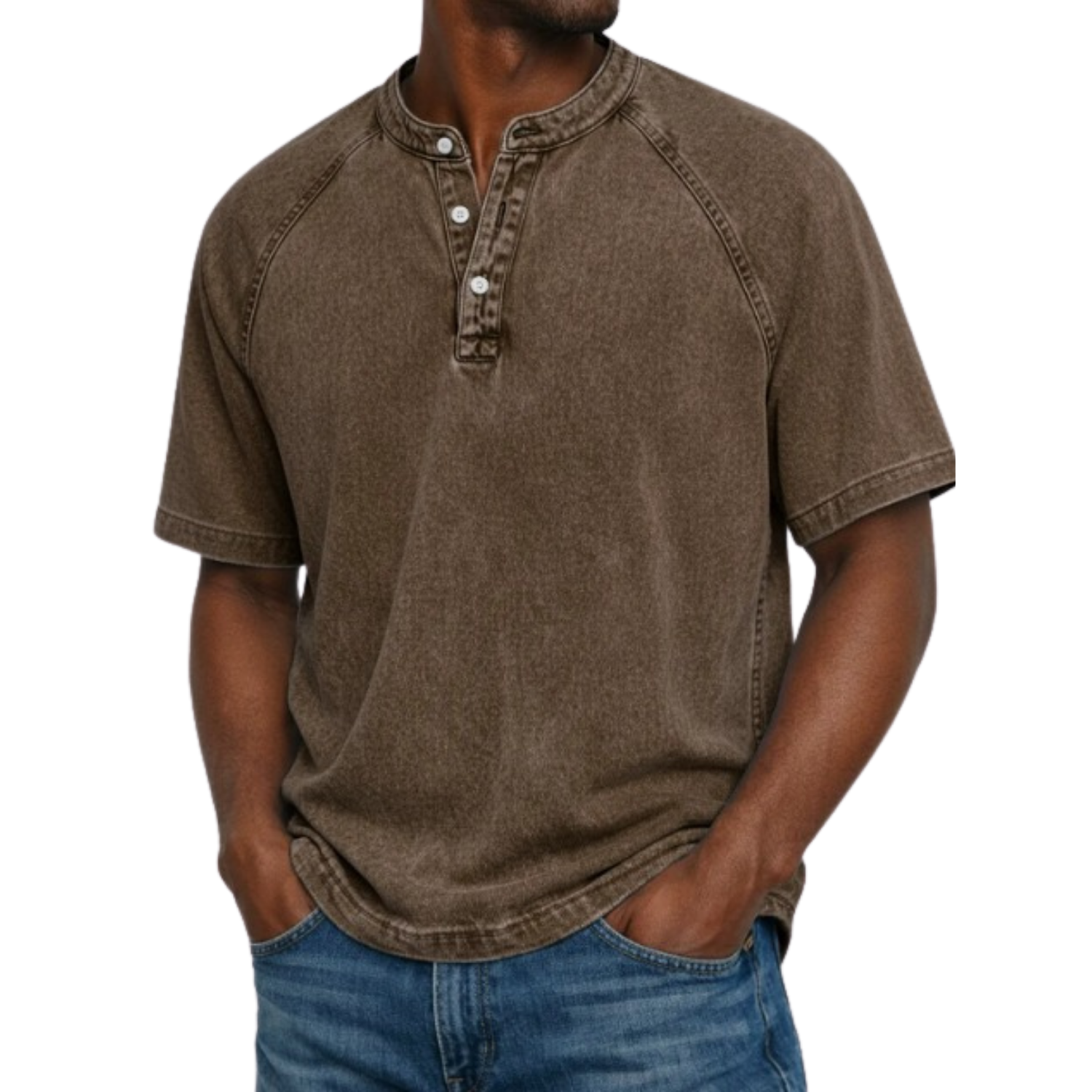 Lorenzo™ | Maglia Henley Casual