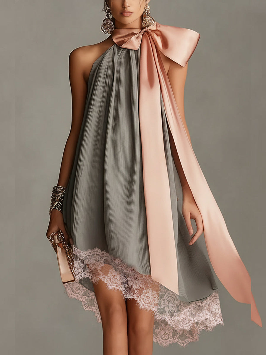 Beatrice™ | Abito Elegante con Fiocco
