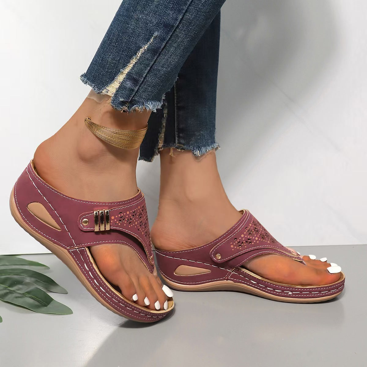 Giovanna™ | Sandali con Zeppa Comodi e Stabili