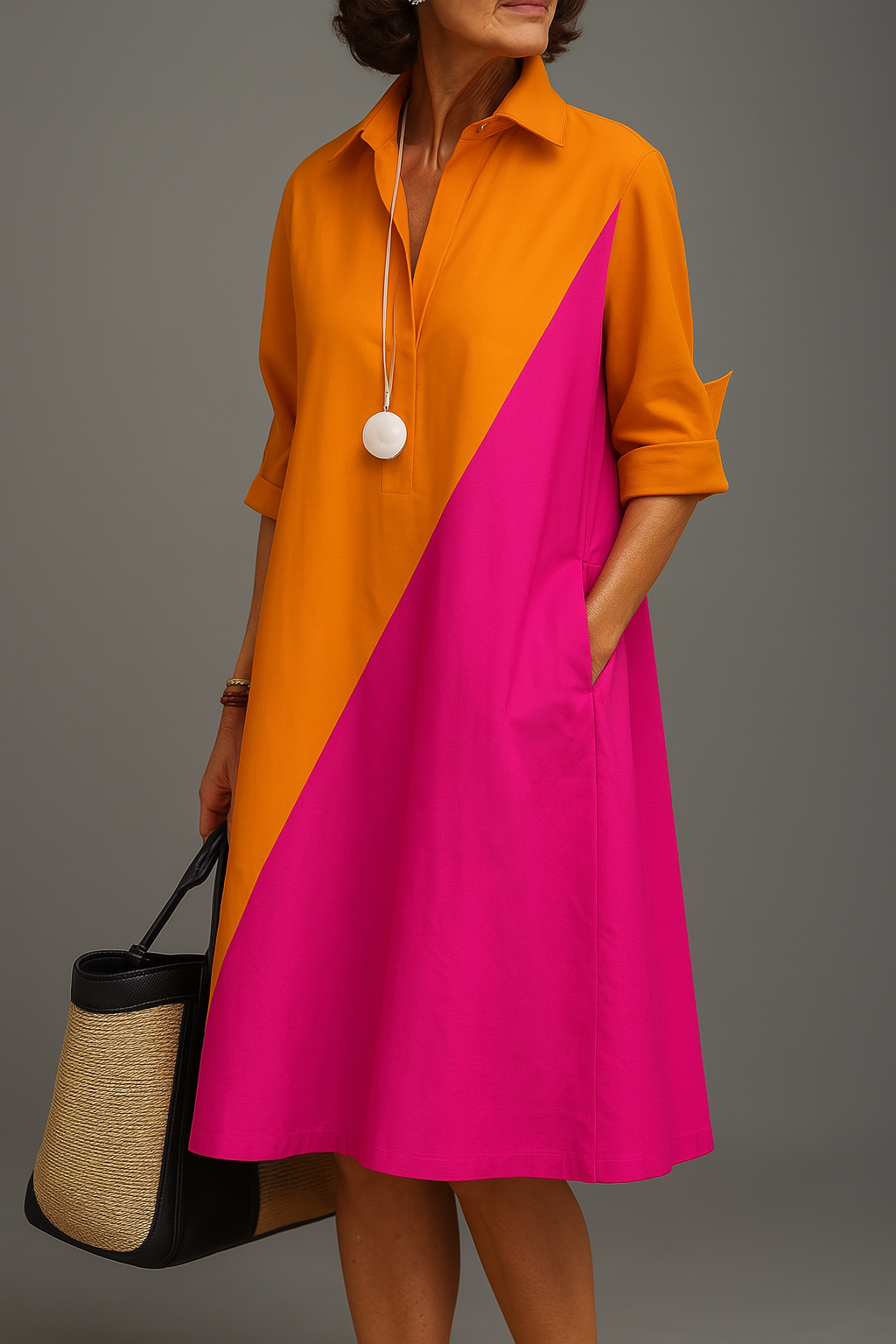 Kayla | Abito midi curato ed elegante