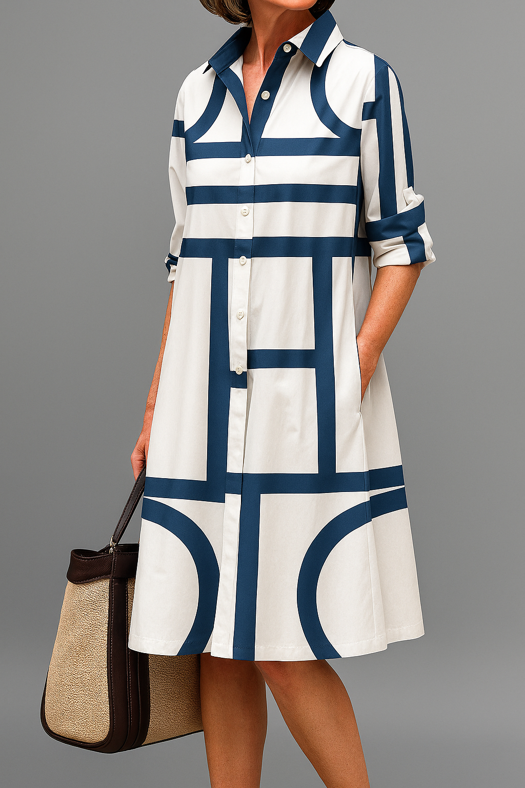 Siena | Abito midi curato ed elegante