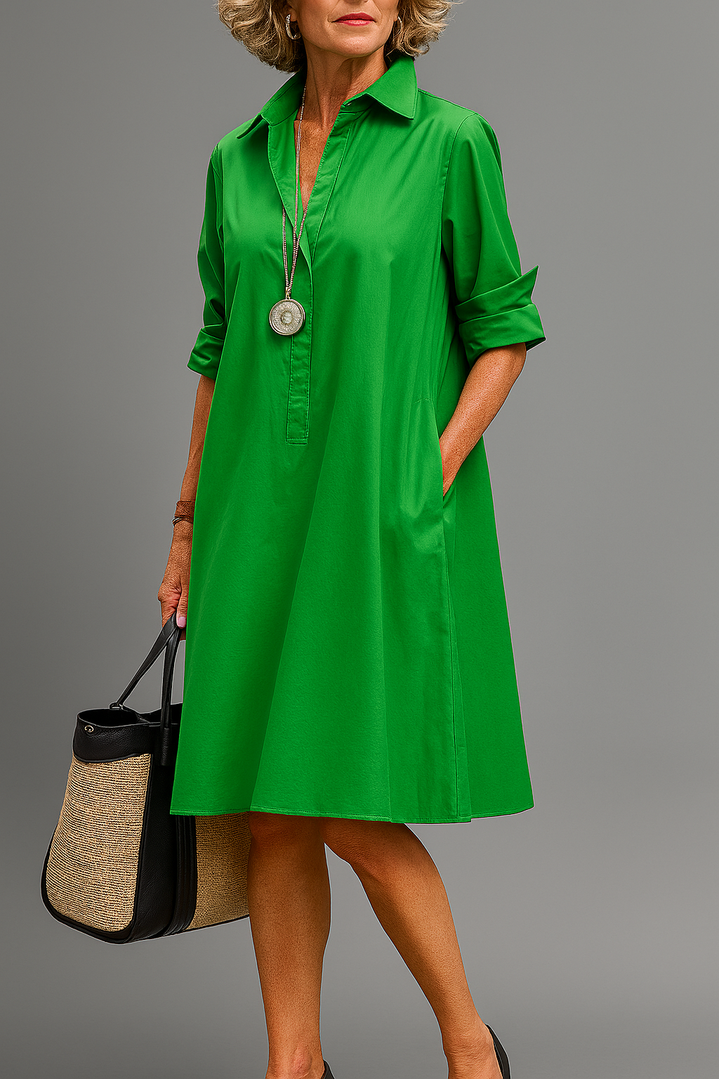 Riley | Abito midi elegante e raffinato