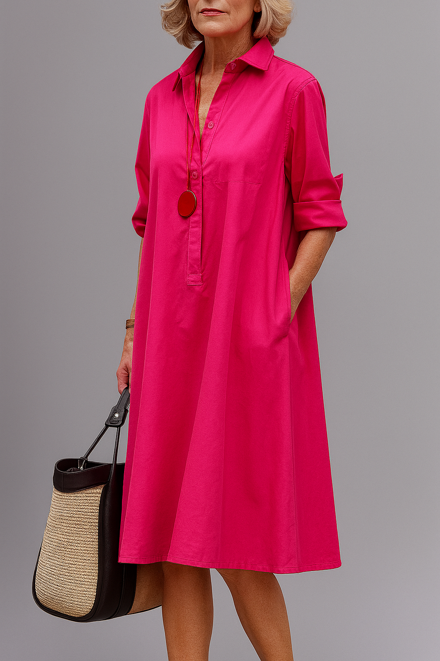Chloe | Abito midi curato ed elegante