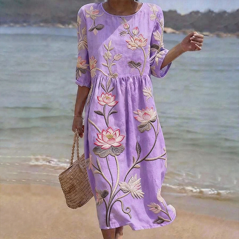 Lavinia™ | Abito Lungo Floreale