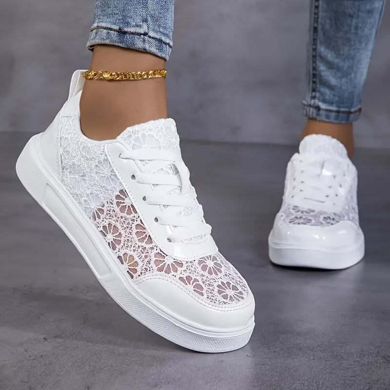 Serena™ | Sneakers in Pizzo Floreale