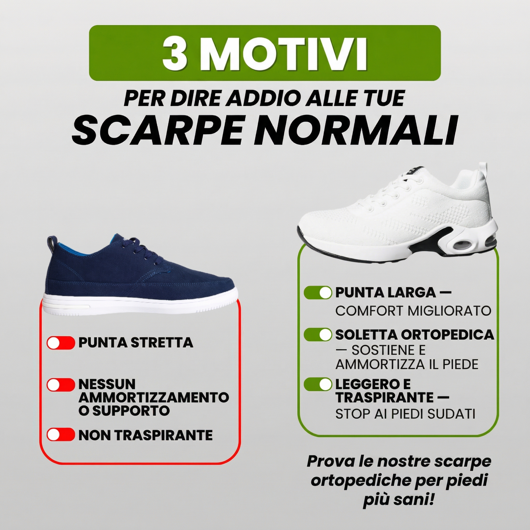 PassoLibero | Scarpe Ergonomiche Senza Dolore