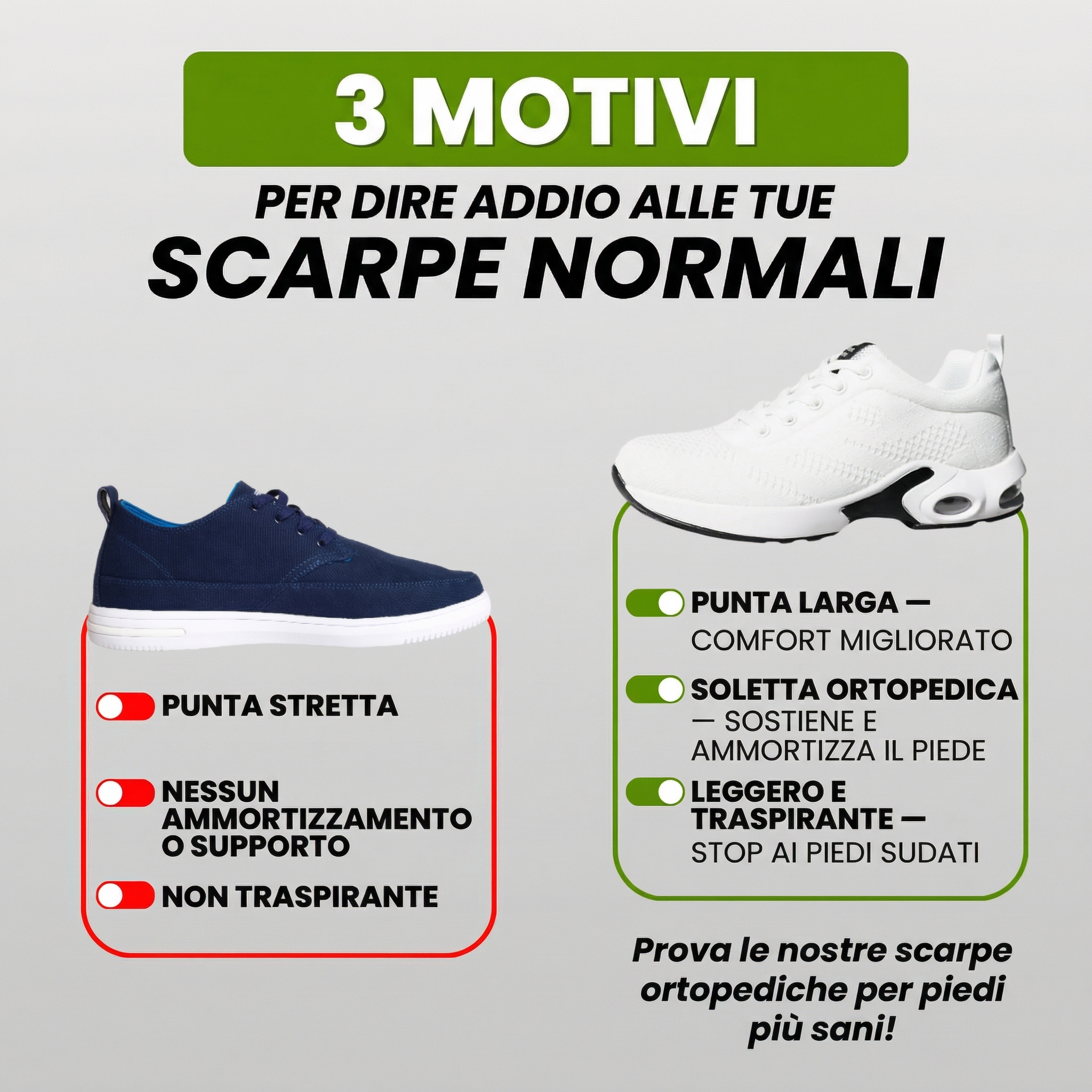 PassoLibero | Scarpe Ergonomiche Senza Dolore
