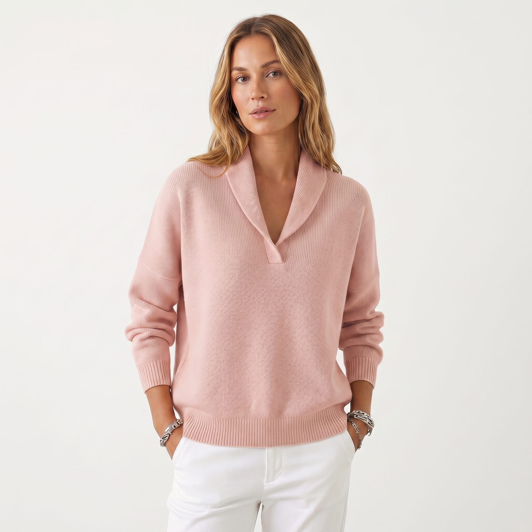 Elena™ | Maglia Elegante con Scollo a V