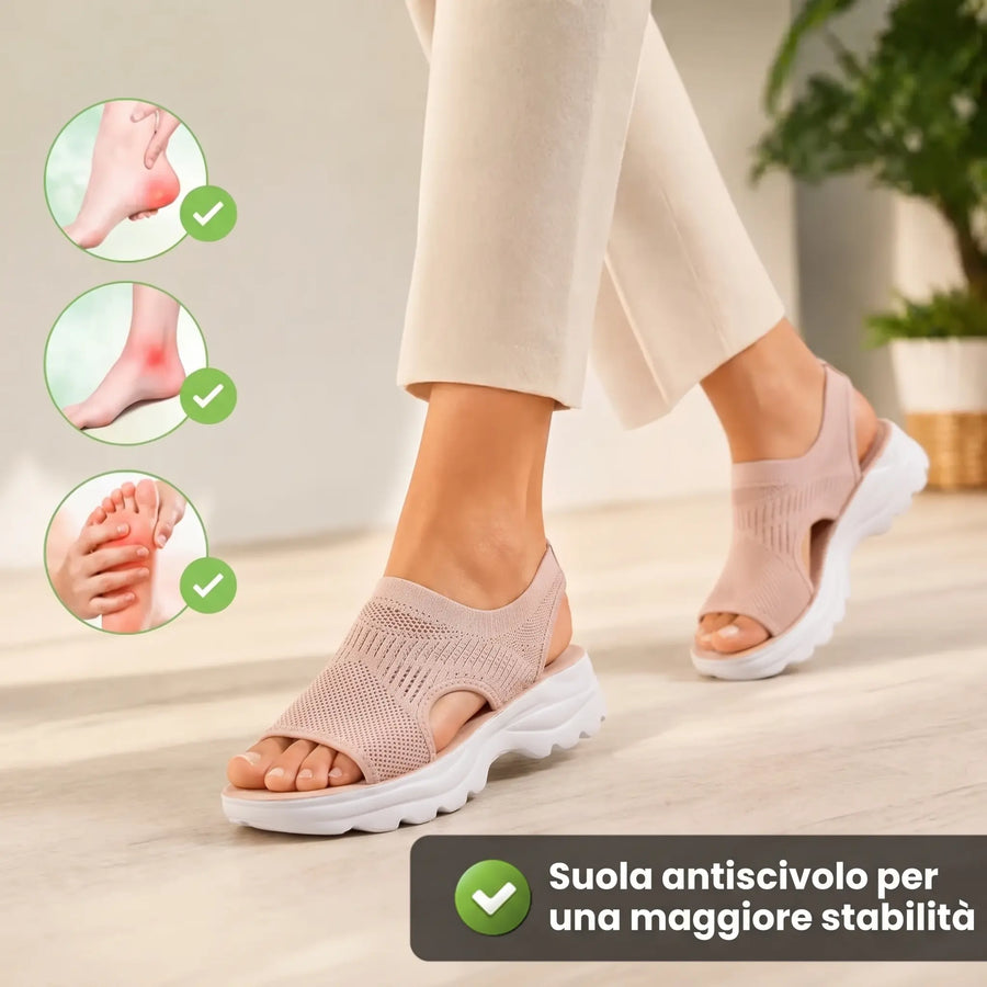 Noara l Sandali Ortopedici Antiscivolo