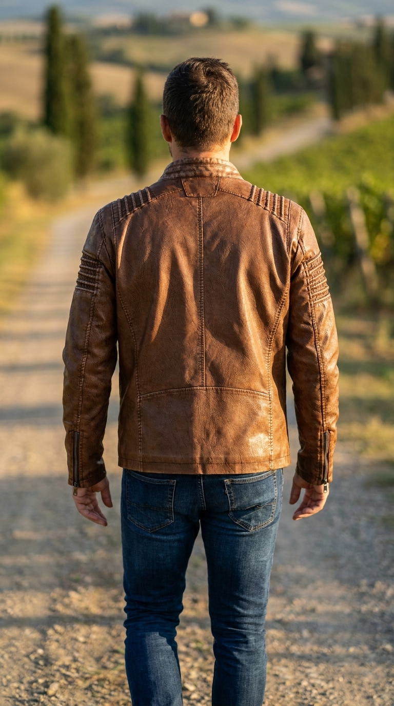 Lorenzo™ | Giacca Elegante Stile Biker