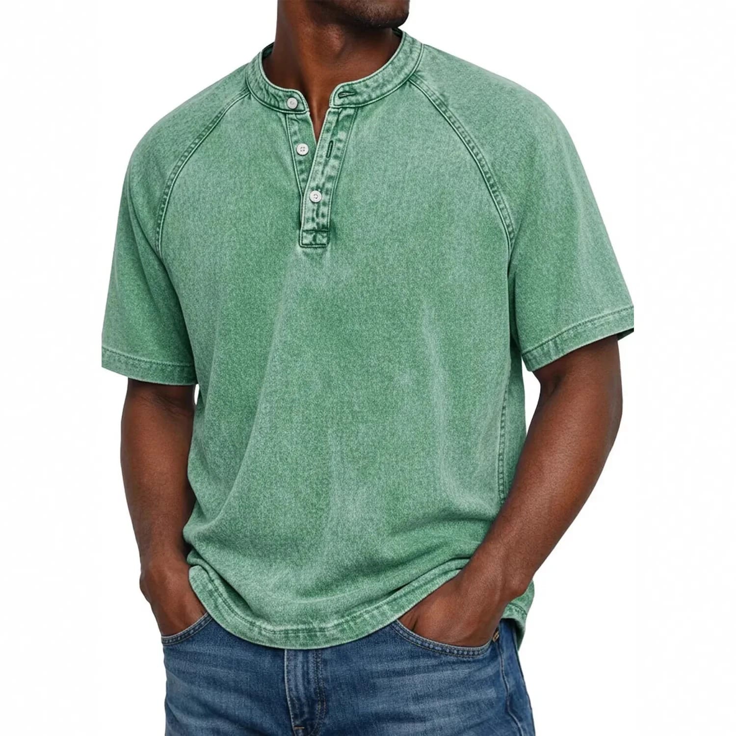 Lorenzo™ | Maglia Henley Casual