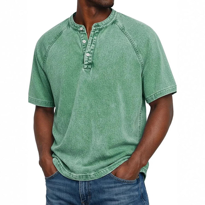 Lorenzo™ | Maglia Henley Casual