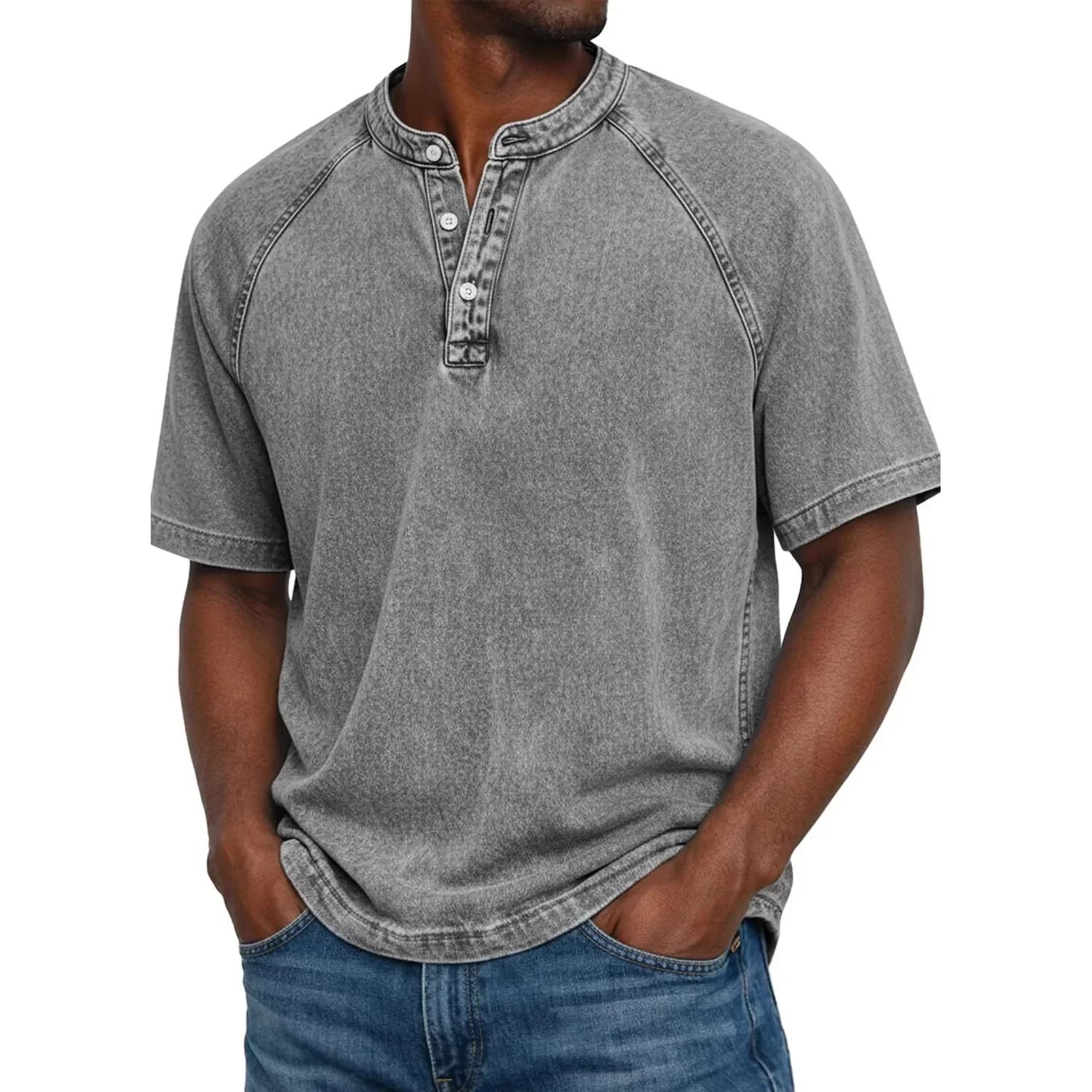 Lorenzo™ | Maglia Henley Casual