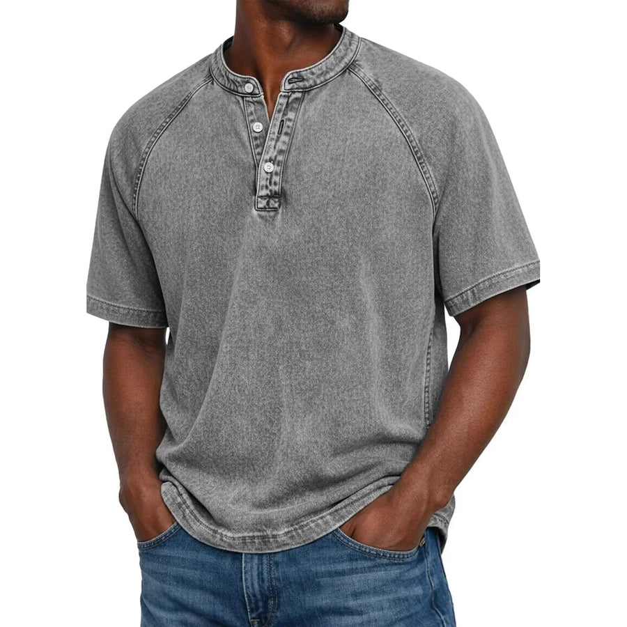 Lorenzo™ | Maglia Henley Casual