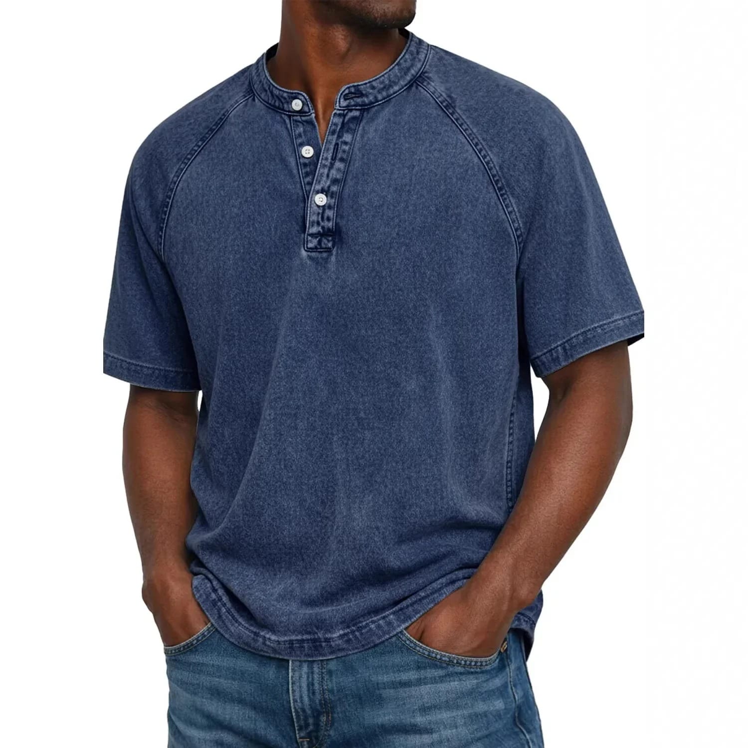 Lorenzo™ | Maglia Henley Casual