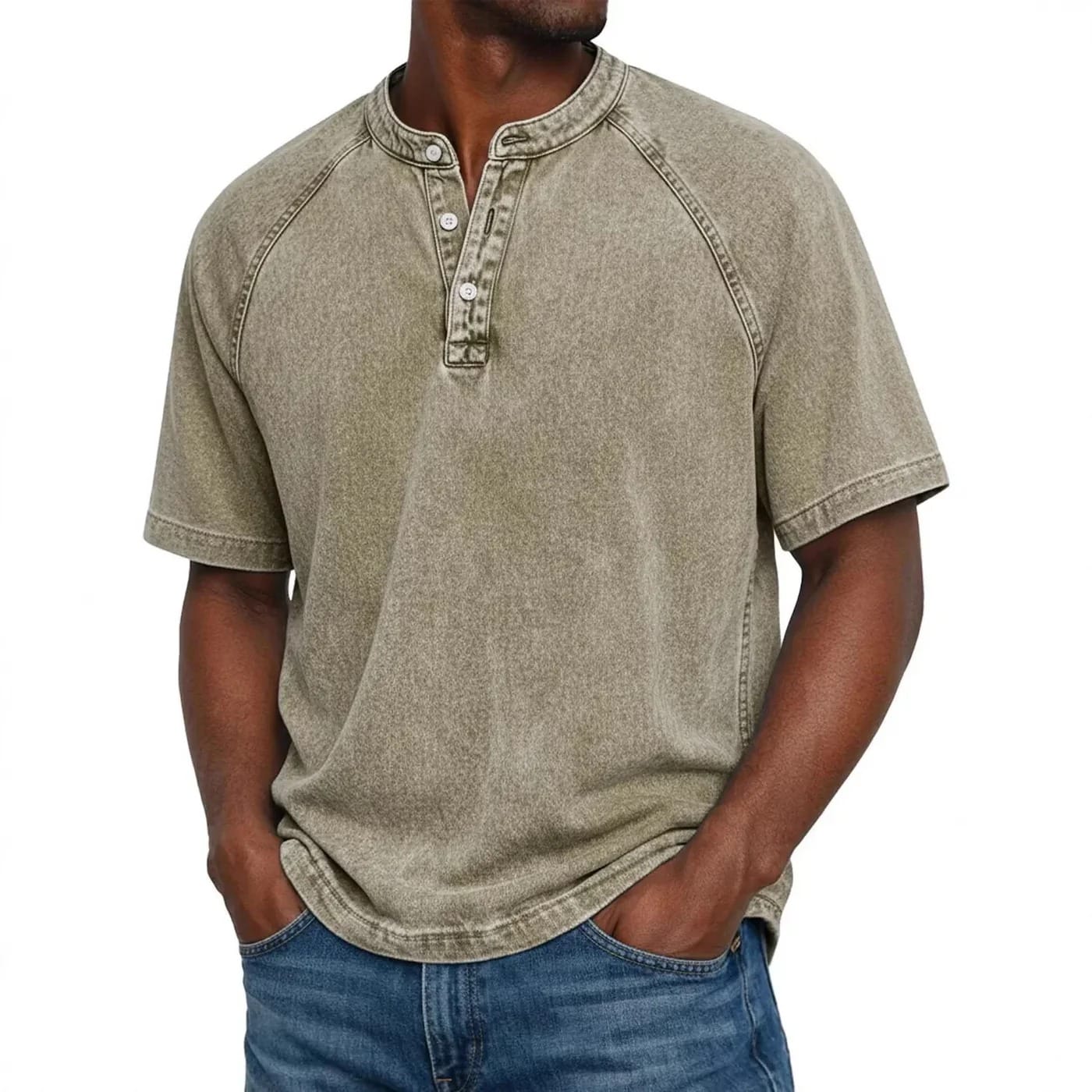 Lorenzo™ | Maglia Henley Casual