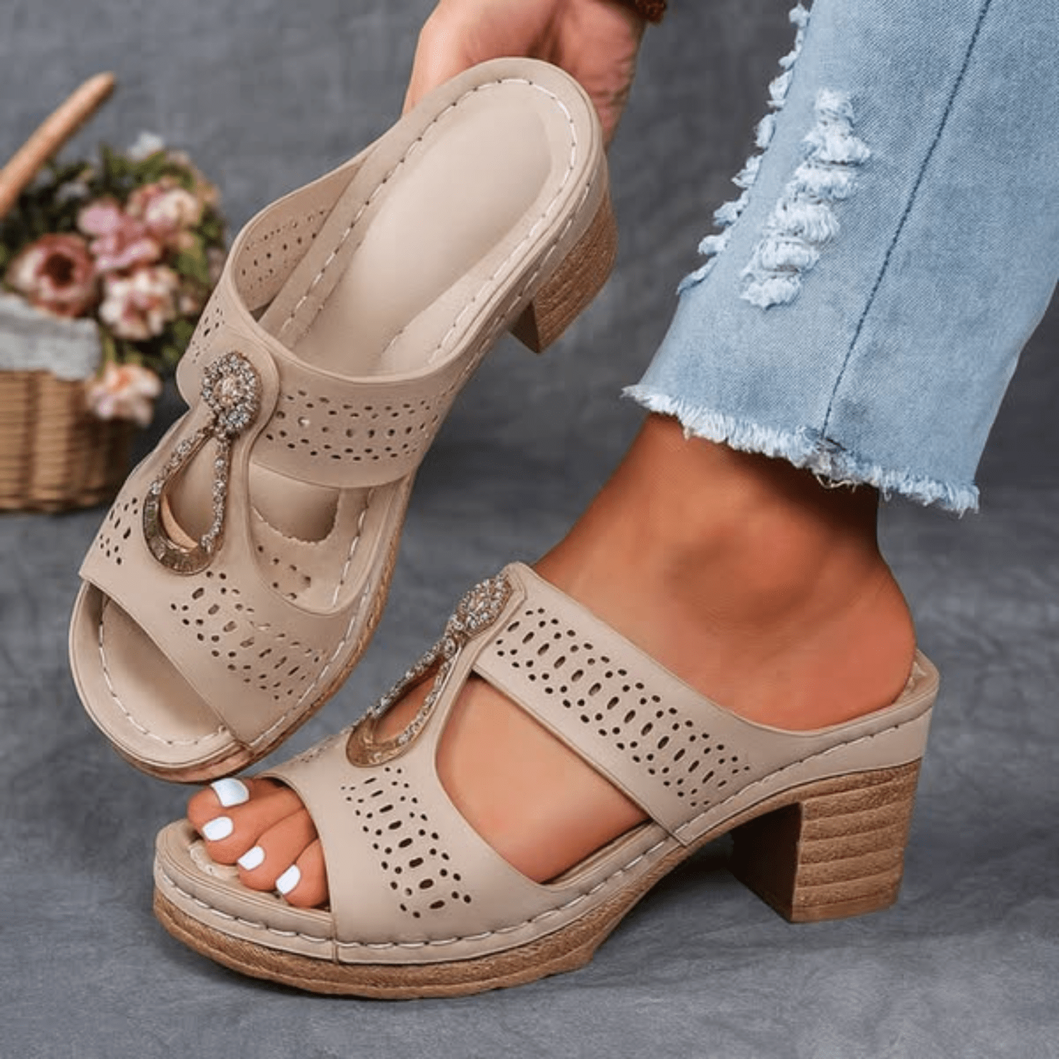 Isabella™ | Sandali Eleganti e Confortevoli