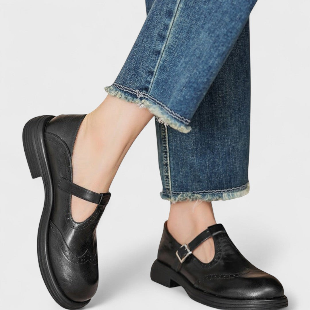 Elisa - Eleganza e Comfort delle Scarpe con Tacco in Pelle