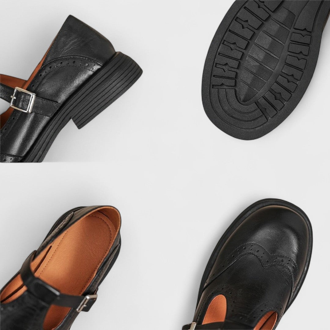 Elisa - Eleganza e Comfort delle Scarpe con Tacco in Pelle