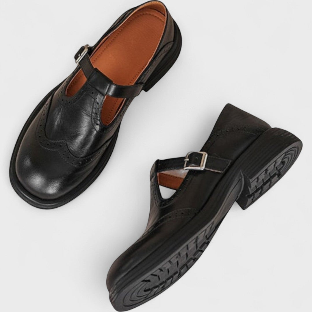 Elisa - Eleganza e Comfort delle Scarpe con Tacco in Pelle