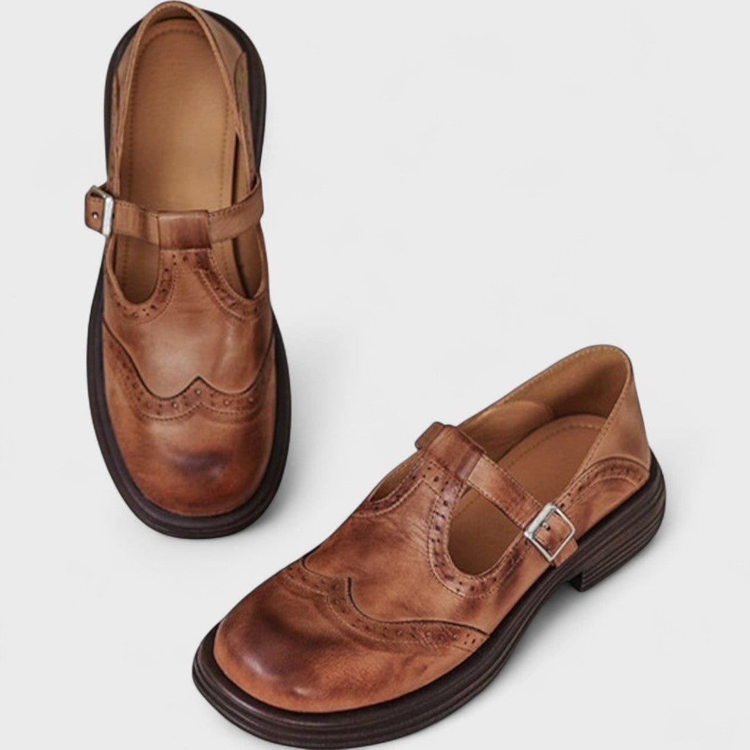 Elisa - Eleganza e Comfort delle Scarpe con Tacco in Pelle