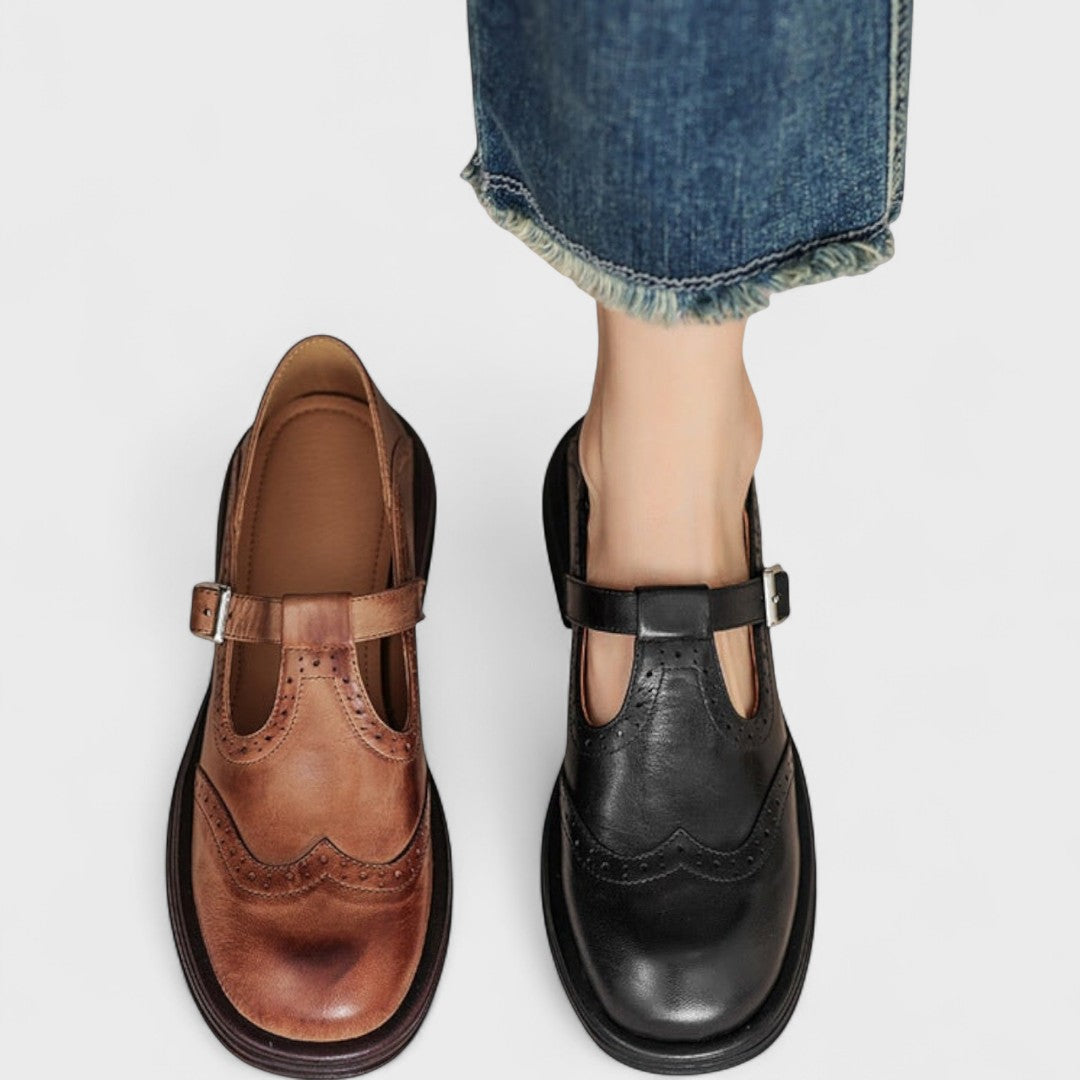 Elisa - Eleganza e Comfort delle Scarpe con Tacco in Pelle